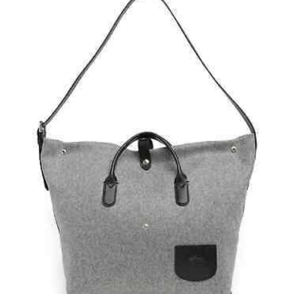 Longchamp Roseau Essential XL wool/leather Tote Bag